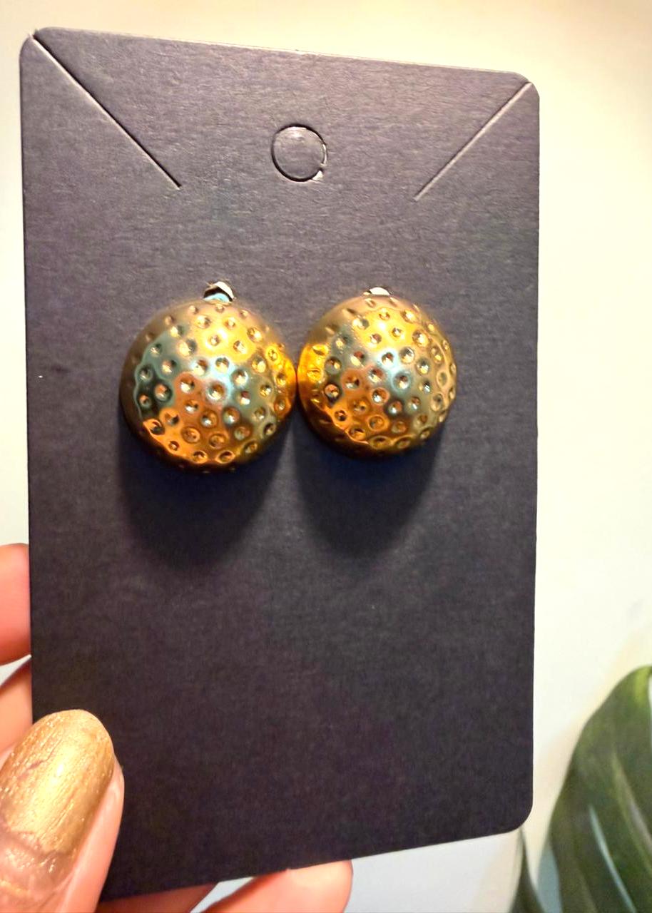Gold Cookies Earrings