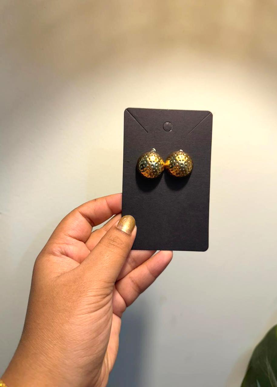 Gold Cookies Earrings