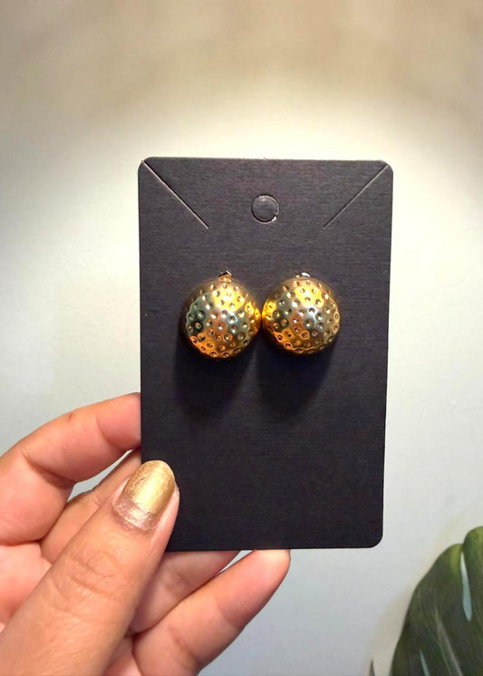 Gold Cookies Earrings