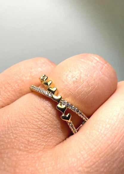 Olive Bloom Ring