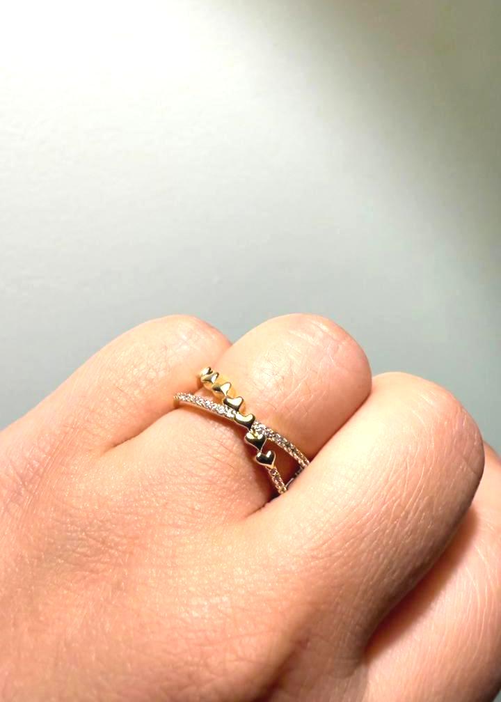 Olive Bloom Ring