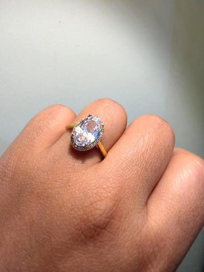 Aurora Solitaire Ring