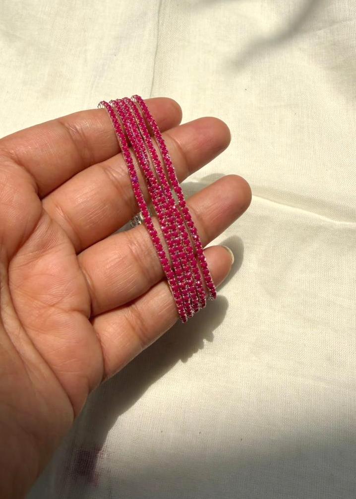 Glitter Stack Pink - Single Piece