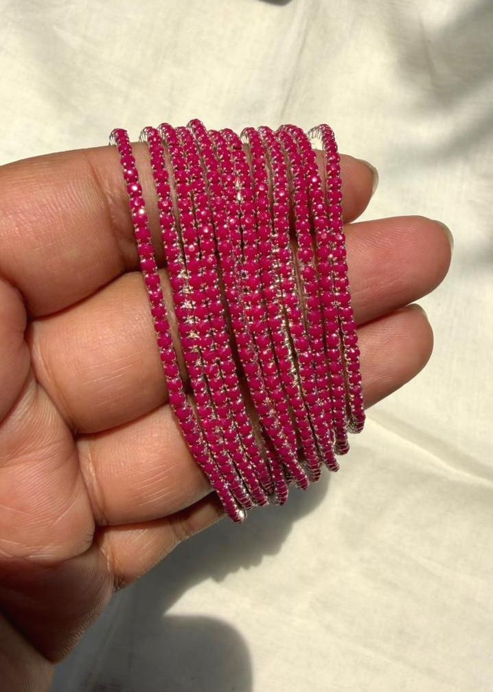 Glitter Stack Pink - Single Piece