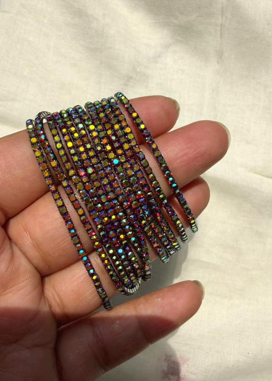 Glitter Stack Black - Single Piece