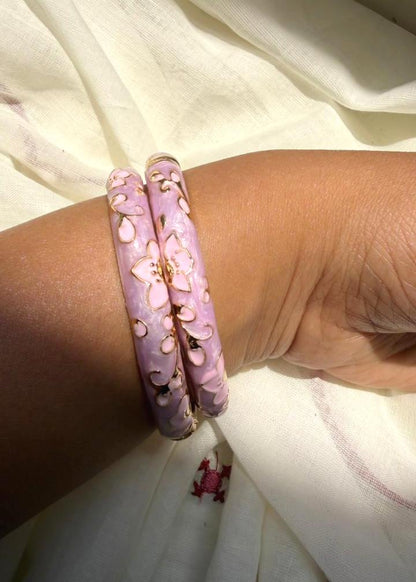 Sangria Pink Bangle-Single Piece