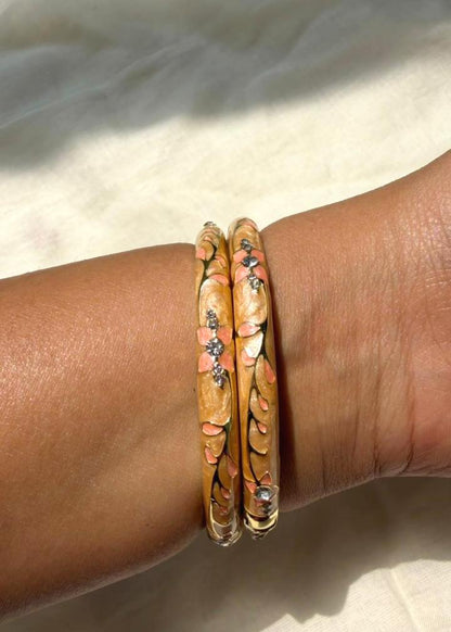 Kesari Bloom Bangle-Single Piece