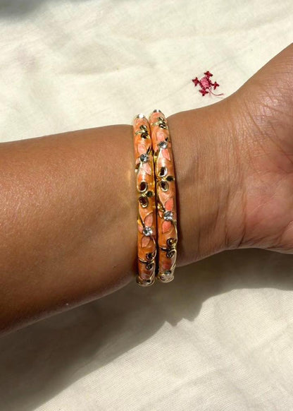 Sunset Garden Bangle-Single Piece