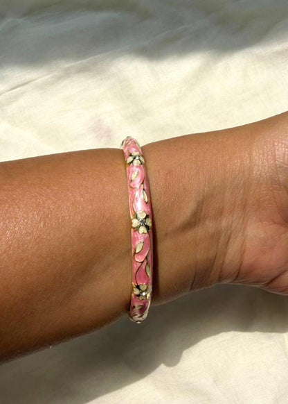 Orchid Whisper Bangle-Single Piece