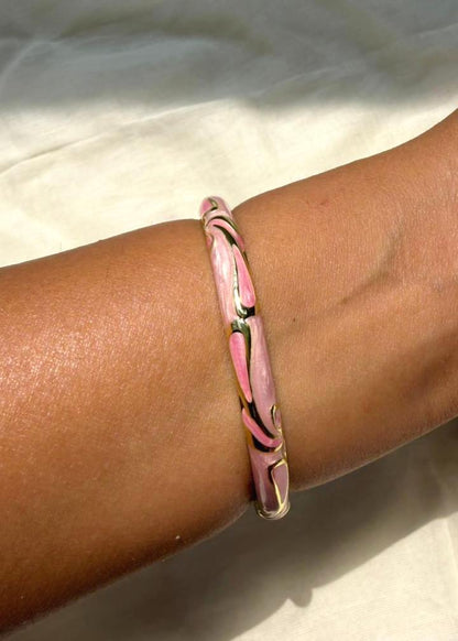 Petal Blush Bangle-Single Piece