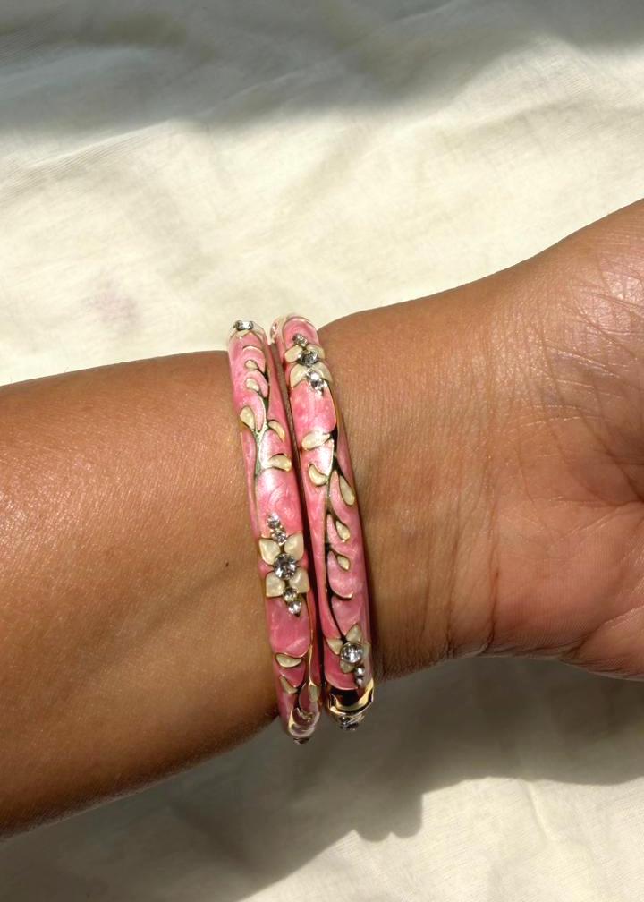 Cherry Bloom Bangle-Single Piece