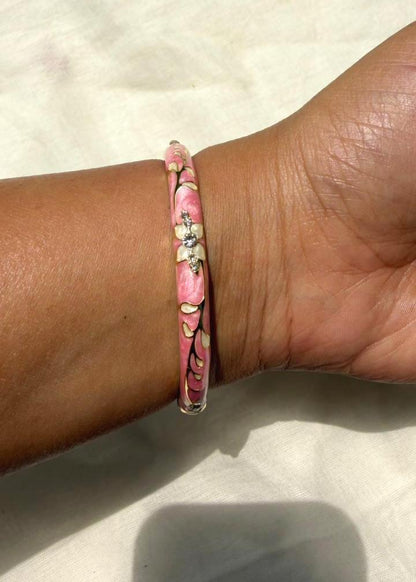 Cherry Bloom Bangle-Single Piece
