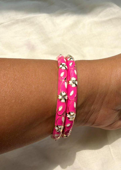 Candy Bloom Bangle-Single Piece
