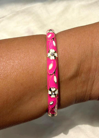 Candy Bloom Bangle-Single Piece