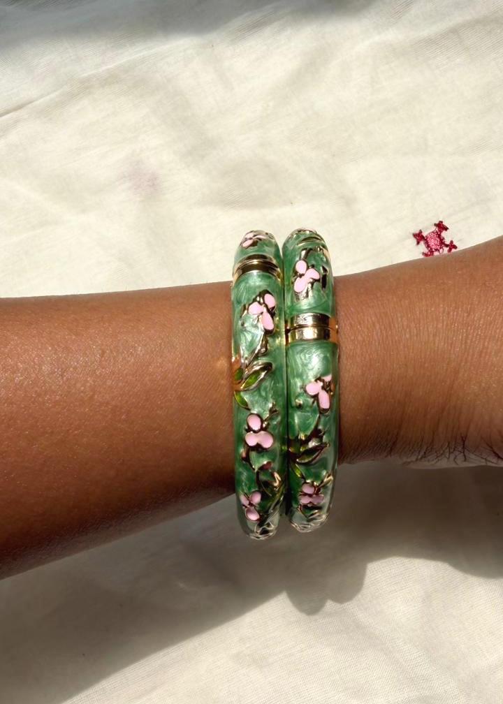 Olive Garden Bangle-Single Piece