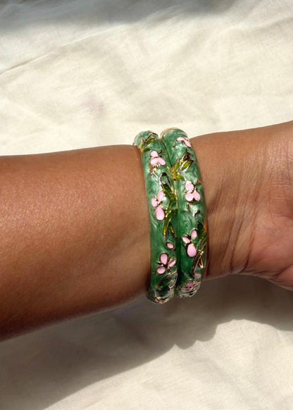 Olive Garden Bangle-Single Piece