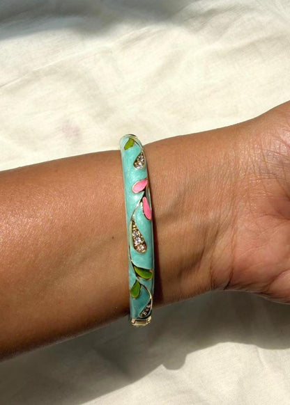 Ethereal Rose Bangle-Single Piece