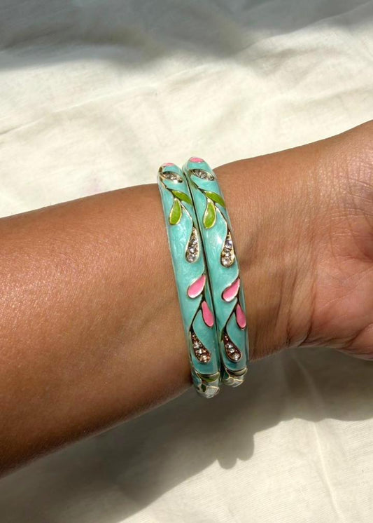 Ethereal Rose Bangle-Single Piece