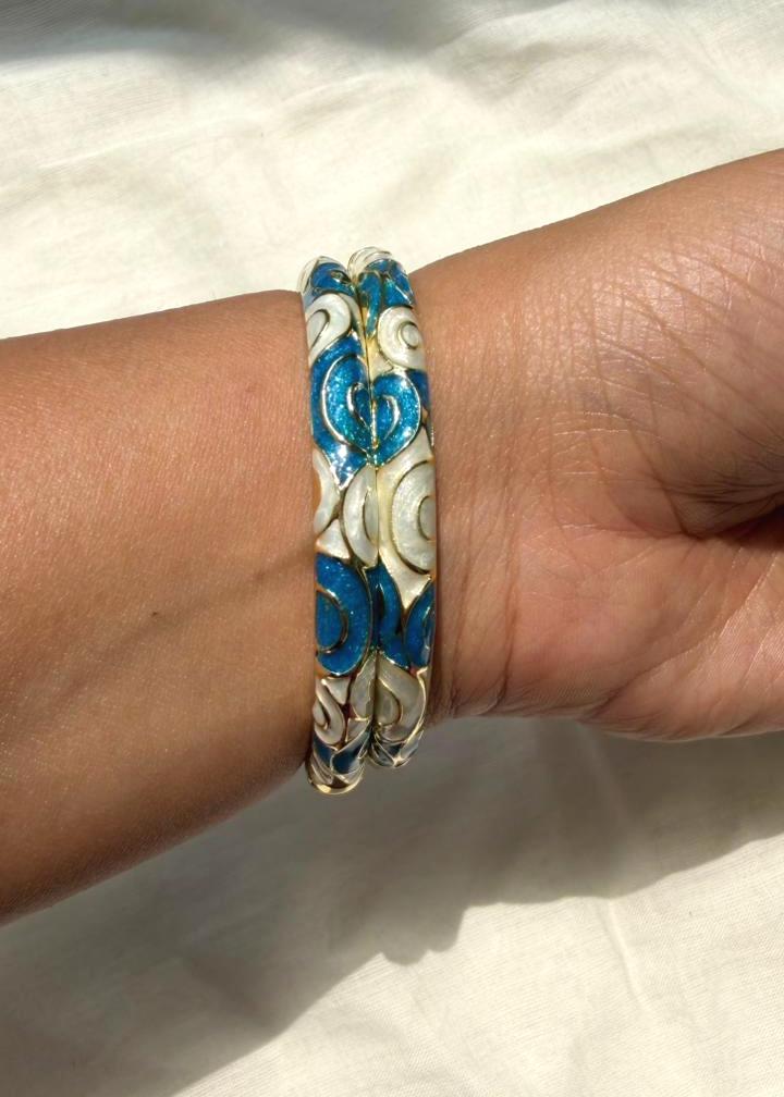 Golden Bloom Bangle-Single Piece