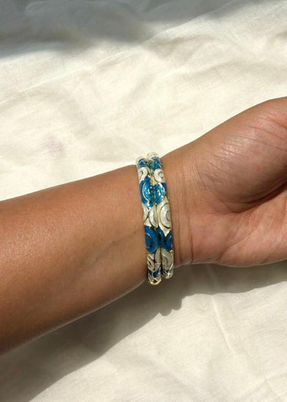 Golden Bloom Bangle-Single Piece