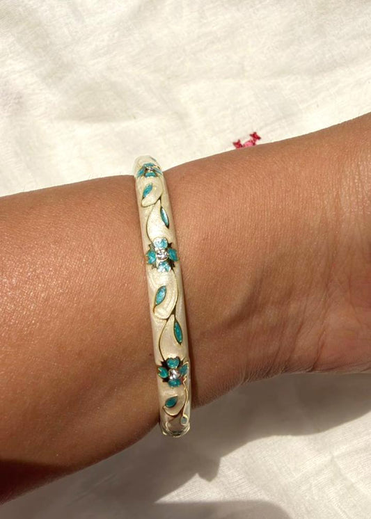 Sky Bloom Bangle-Single Piece