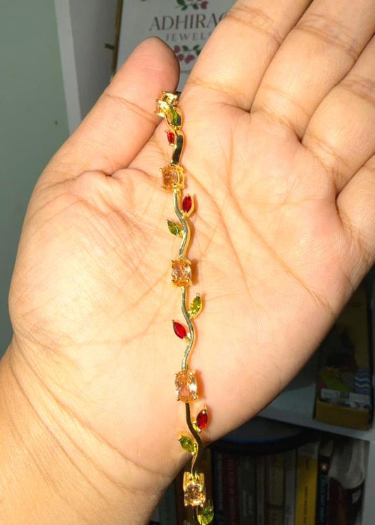 Baby Pink Tulip Bracelet