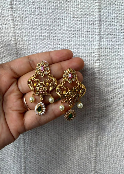 Lotus Varnam AD Chokar Set - Multicolor