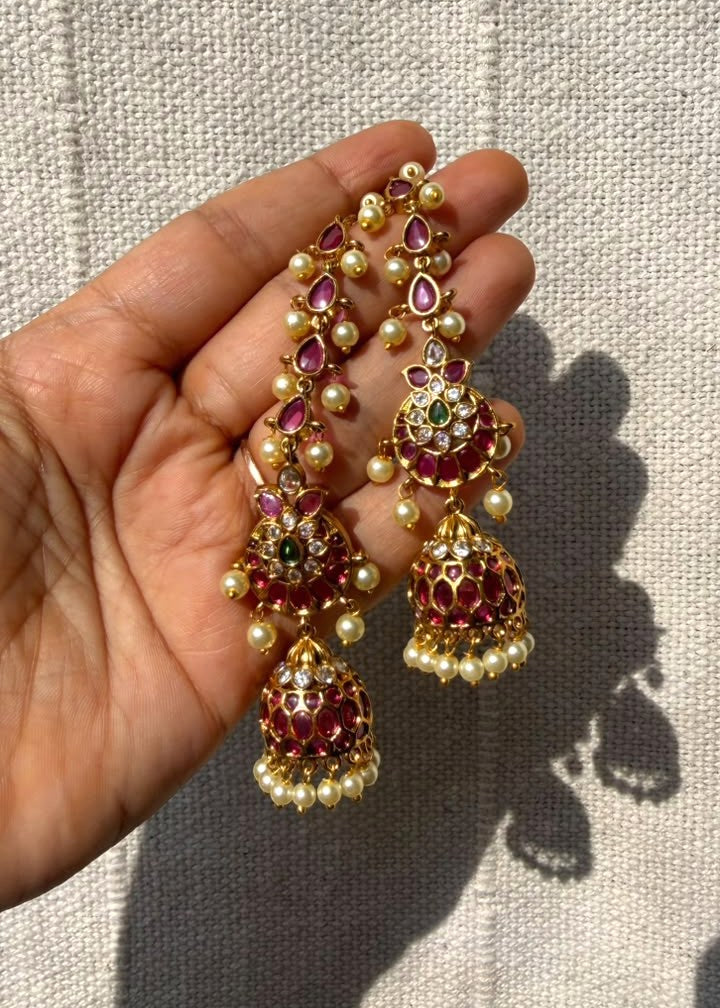 Rajarajeshwari Kaanchain Sahara Jhumka