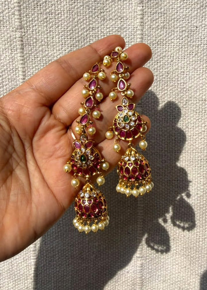 Rajarajeshwari Kaanchain Sahara Jhumka