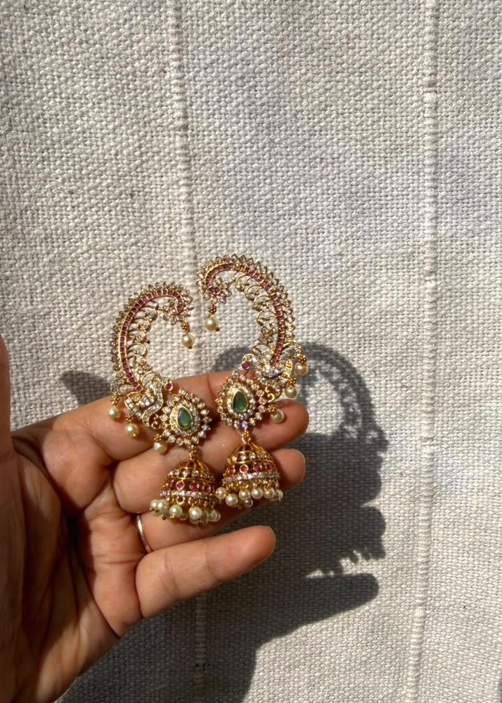Devi Dharani Earcuff Jhumka