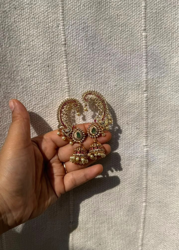 Devi Dharani Earcuff Jhumka