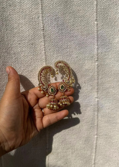 Devi Dharani Earcuff Jhumka