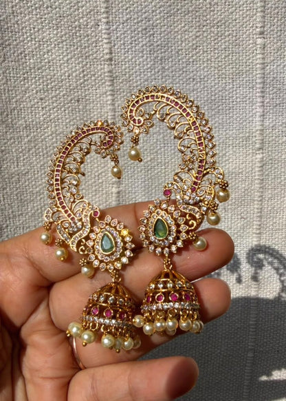 Devi Dharani Earcuff Jhumka
