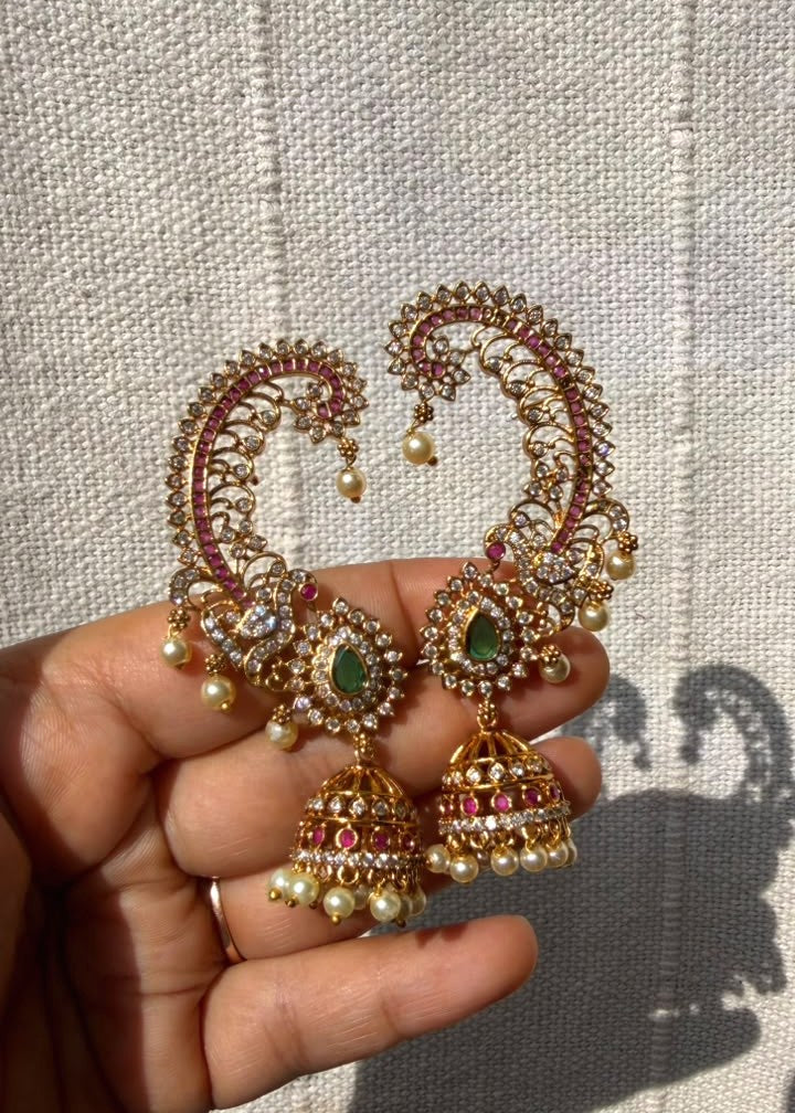 Devi Dharani Earcuff Jhumka