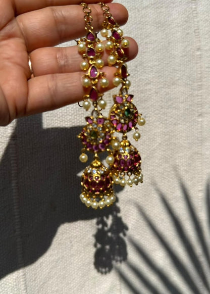 Rajarajeshwari Kaanchain Sahara Jhumka