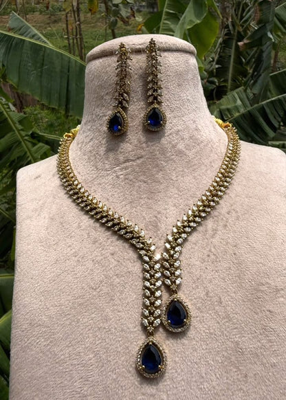 Heerangana Necklace - Blue
