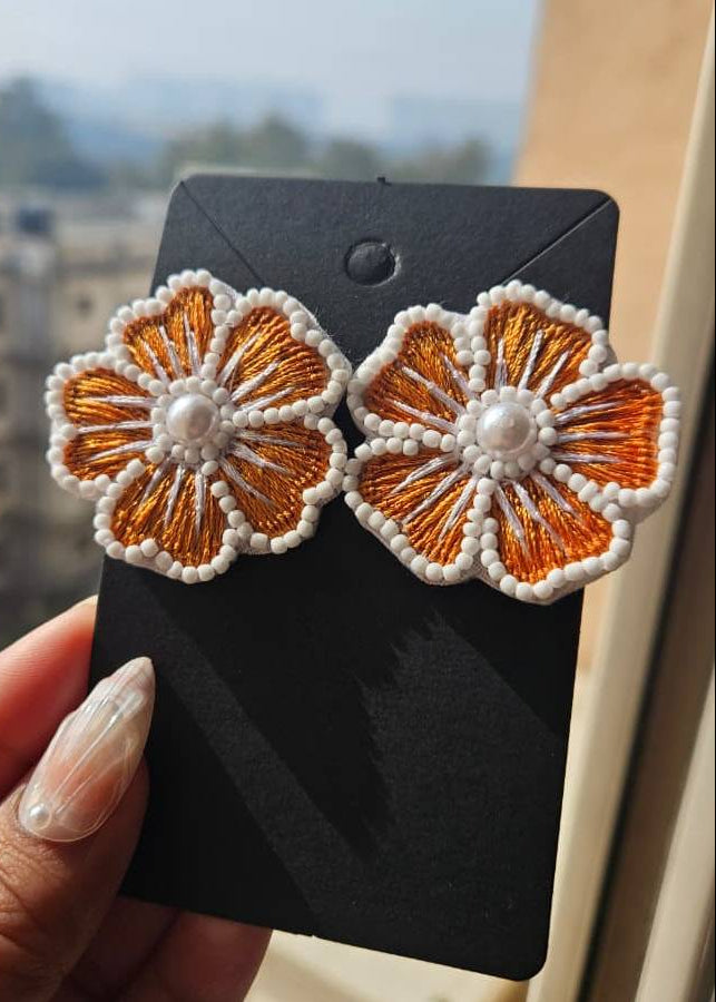 Jasmine Beaded Handmade Earring (Variants)