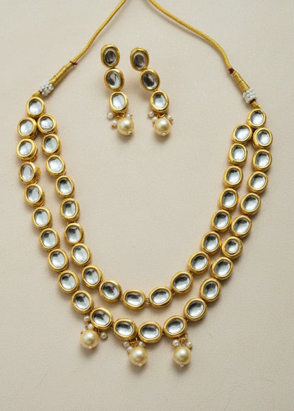 Double Layer Kundan Necklace