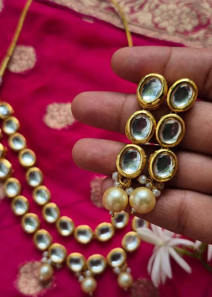 Double Layer Kundan Necklace