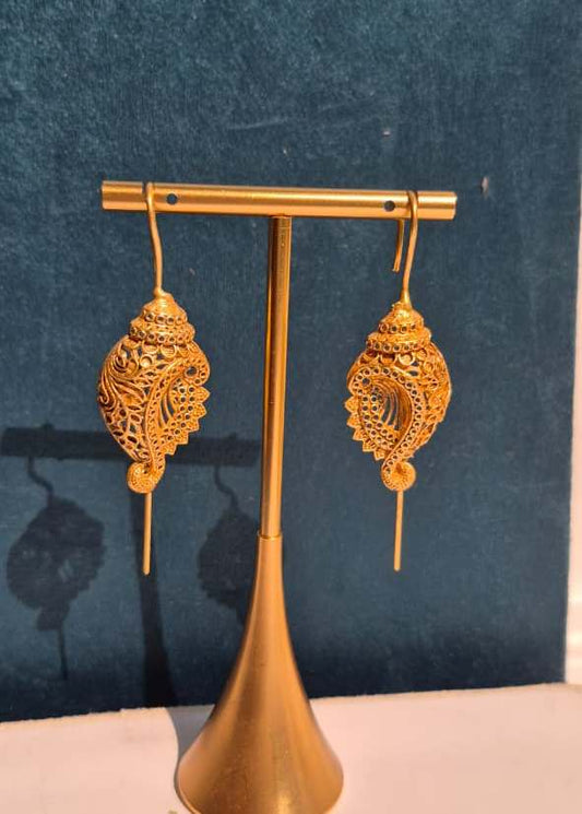 Designer Shankh Bugadi Earrings