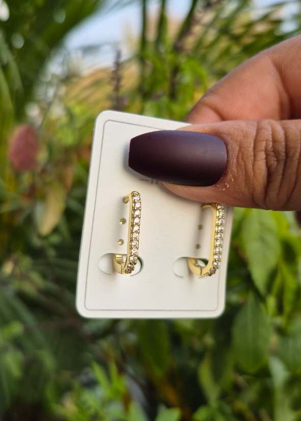 Serene Embellish Anti-Tarnish hoops