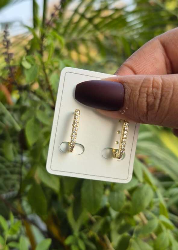 Serene Embellish Anti-Tarnish hoops