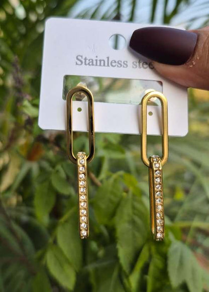 Love Links Anti-Tarnish Earrings