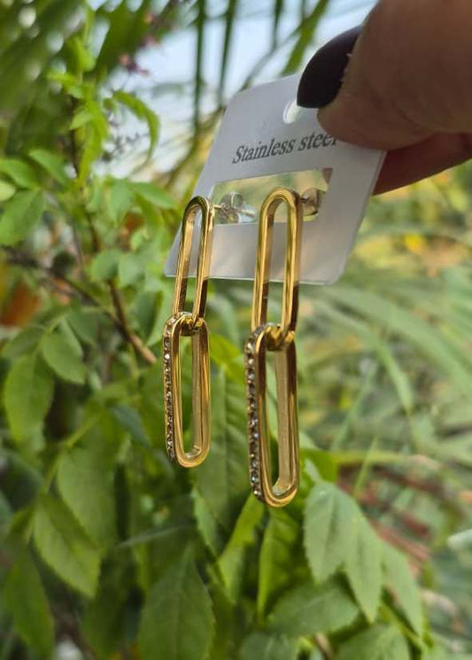 Love Links Anti-Tarnish Earrings