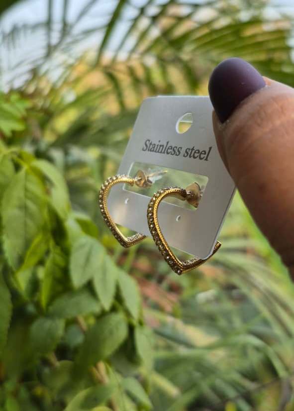 Love Loop Hoops Anti-Tarnish Earrings