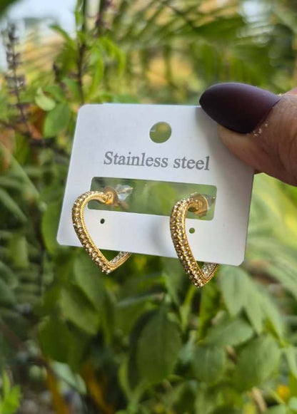 Love Loop Hoops Anti-Tarnish Earrings