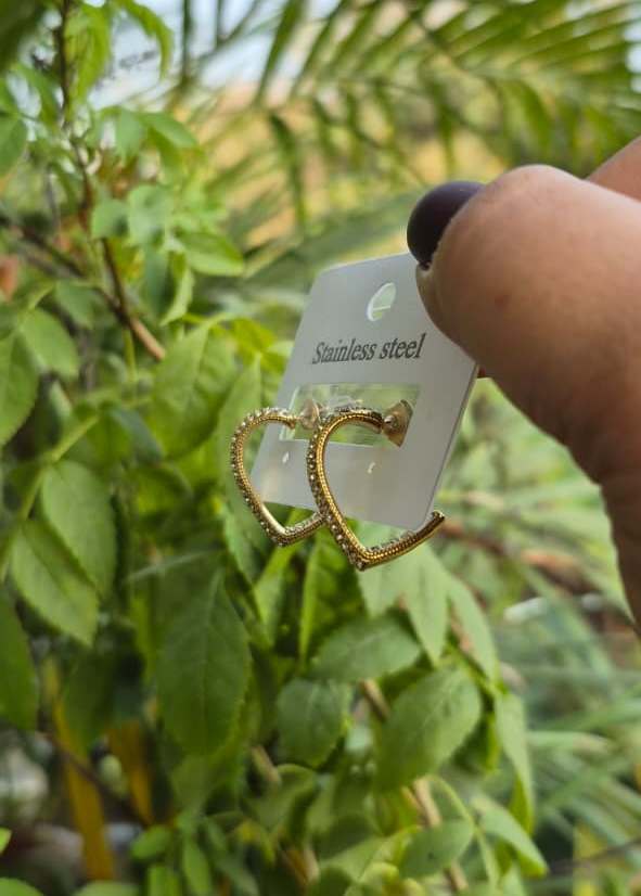 Love Loop Hoops Anti-Tarnish Earrings