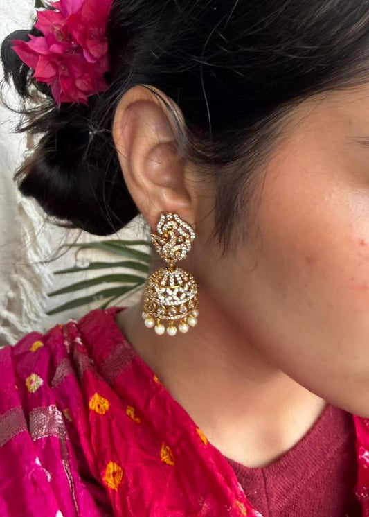 Anvitha Temple AD Jhumka