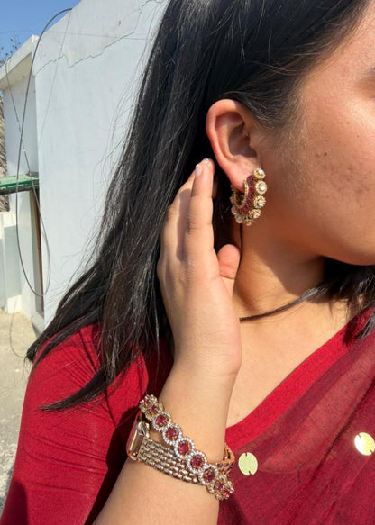Dreamy Reversible Hoops