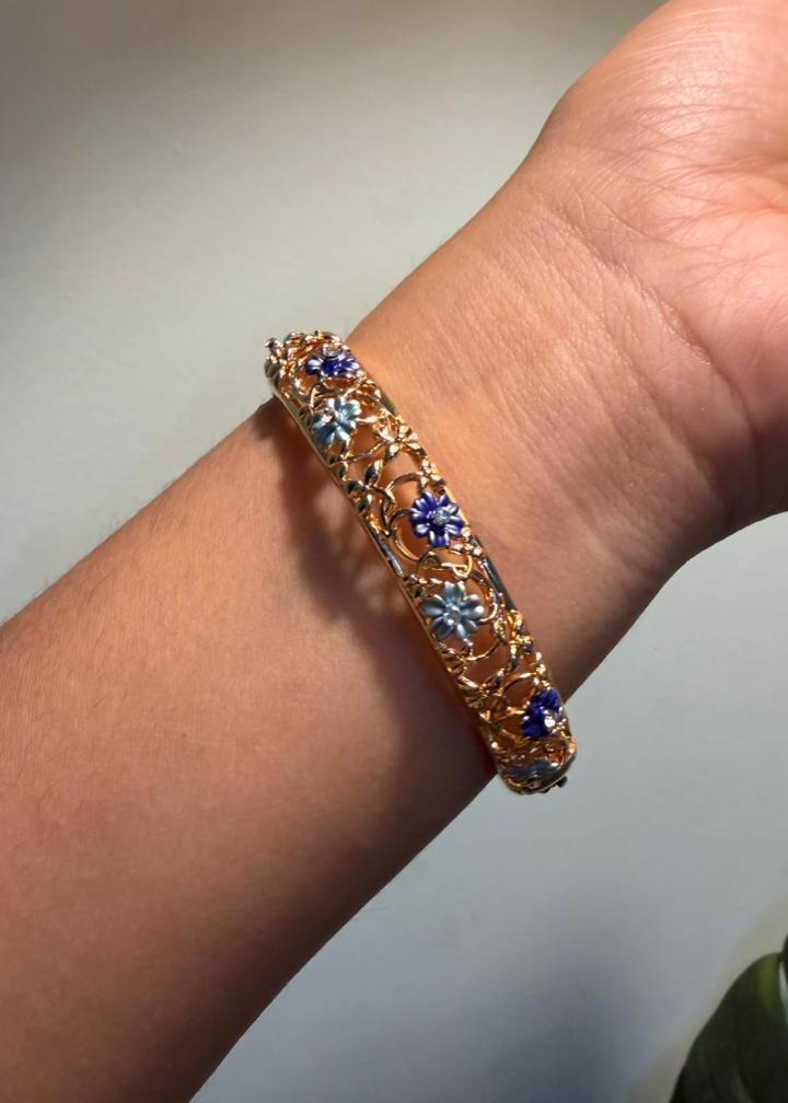 Lady Whistledown Blue Bracelet